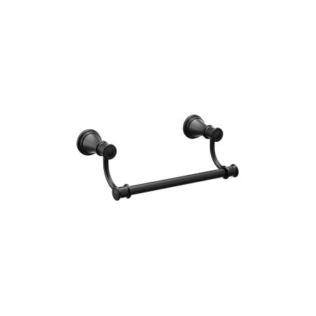 Moen Belfield Towel Bar in Matte Black YB6486BL